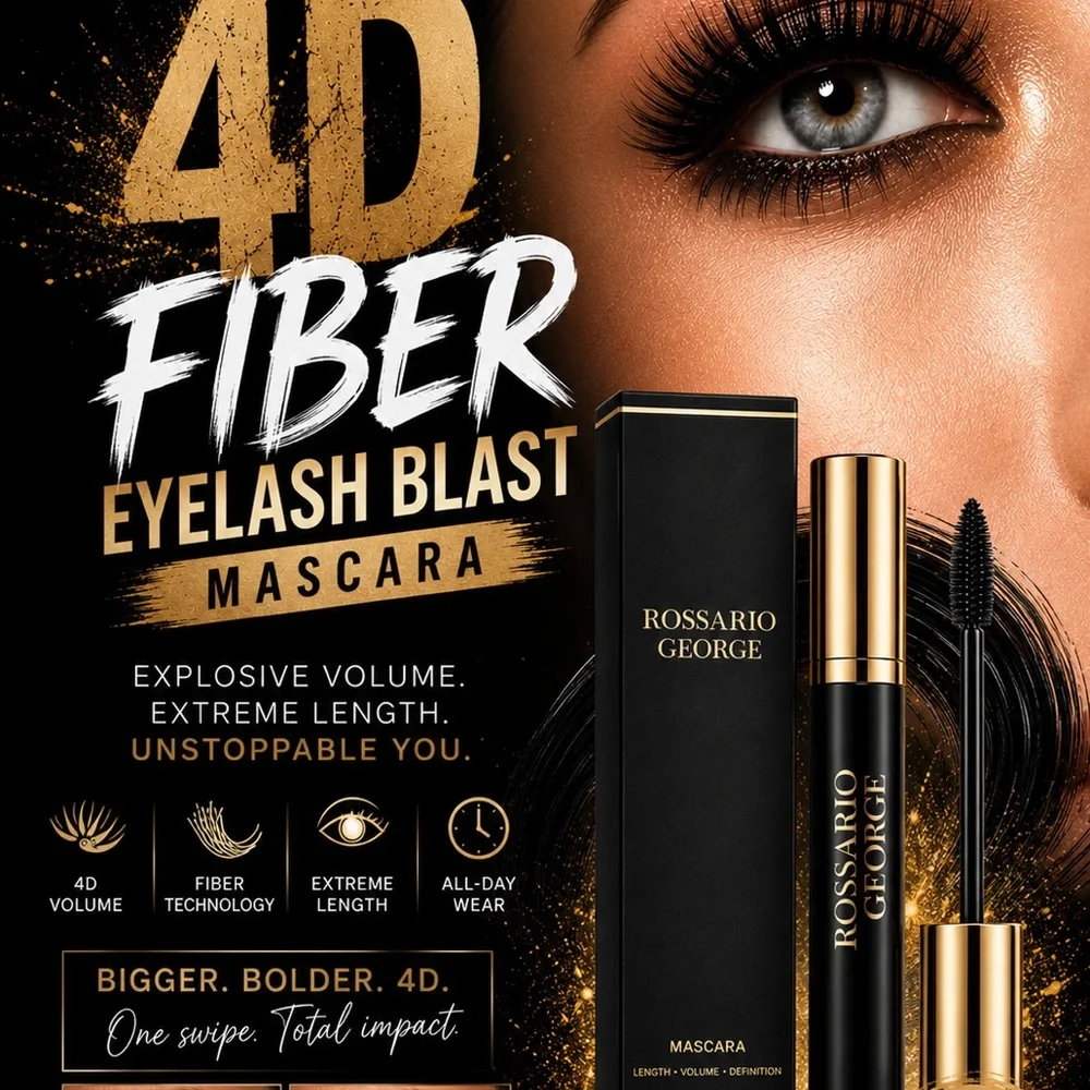 4D Fiber Eyelash Blast Mascara - Black